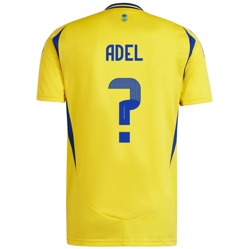 Niño Camiseta Aida Adel #0 Amarillo Azul 1ª Equipación 2024/25 La Camisa Perú