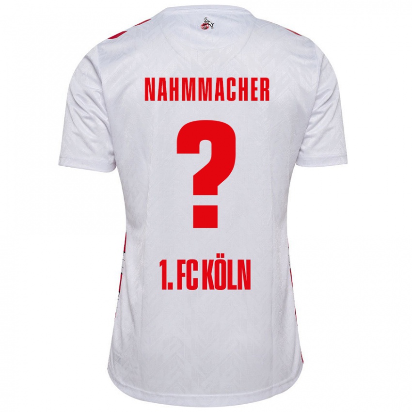 Niño Camiseta Emil Nahmmacher #0 Blanco Rojo 1ª Equipación 2024/25 La Camisa Perú