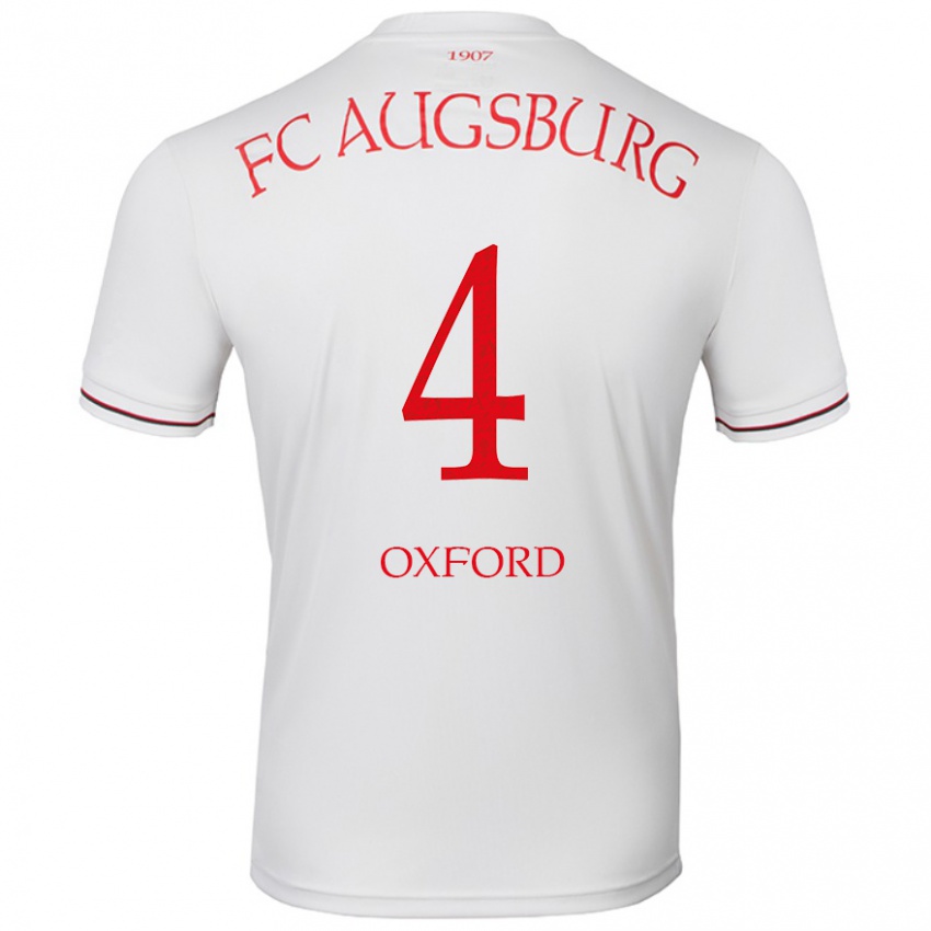 Niño Camiseta Reece Oxford #4 Blanco 1ª Equipación 2024/25 La Camisa Perú