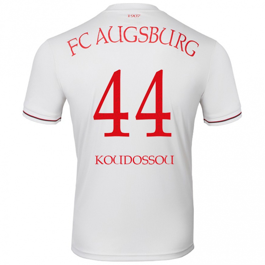 Niño Camiseta Henri Koudossou #44 Blanco 1ª Equipación 2024/25 La Camisa Perú