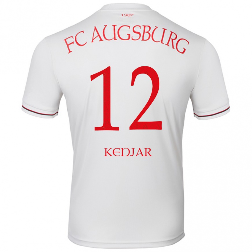 Niño Camiseta Alen Kenjar #12 Blanco 1ª Equipación 2024/25 La Camisa Perú