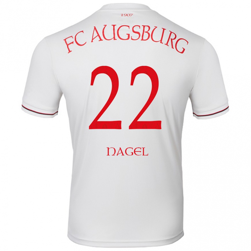 Niño Camiseta Timo Nagel #22 Blanco 1ª Equipación 2024/25 La Camisa Perú