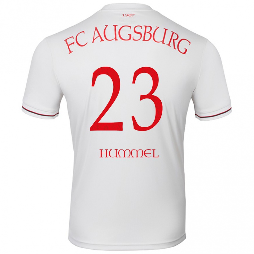 Niño Camiseta Niklas Hummel #23 Blanco 1ª Equipación 2024/25 La Camisa Perú