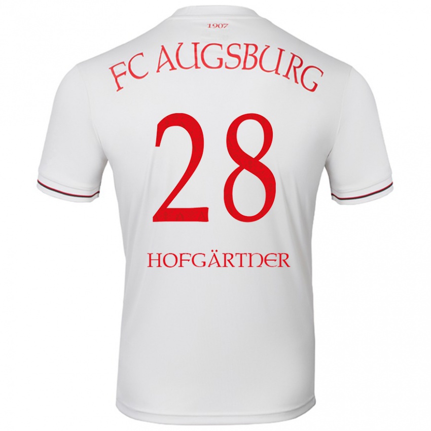 Niño Camiseta Hendrik Hofgärtner #28 Blanco 1ª Equipación 2024/25 La Camisa Perú