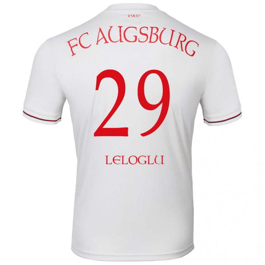 Niño Camiseta Aras Leloglu #29 Blanco 1ª Equipación 2024/25 La Camisa Perú