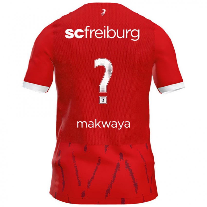 Niño Camiseta Jayden Makwaya #0 Rojo 1ª Equipación 2024/25 La Camisa Perú