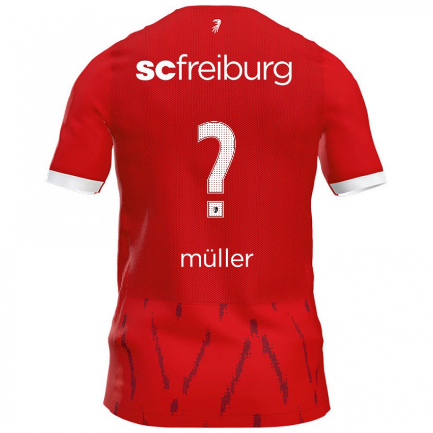 Niño Camiseta Phillip Müller #0 Rojo 1ª Equipación 2024/25 La Camisa Perú