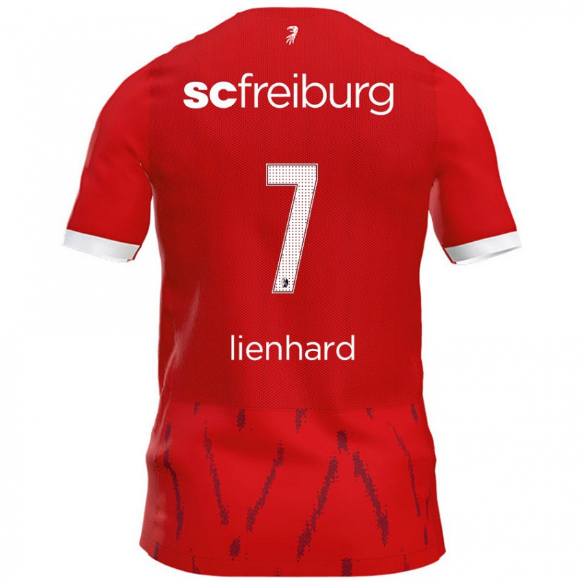 Niño Camiseta Patrick Lienhard #7 Rojo 1ª Equipación 2024/25 La Camisa Perú