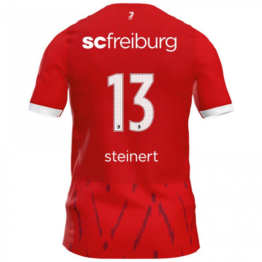 Niño Camiseta Judith Steinert #13 Rojo 1ª Equipación 2024/25 La Camisa Perú