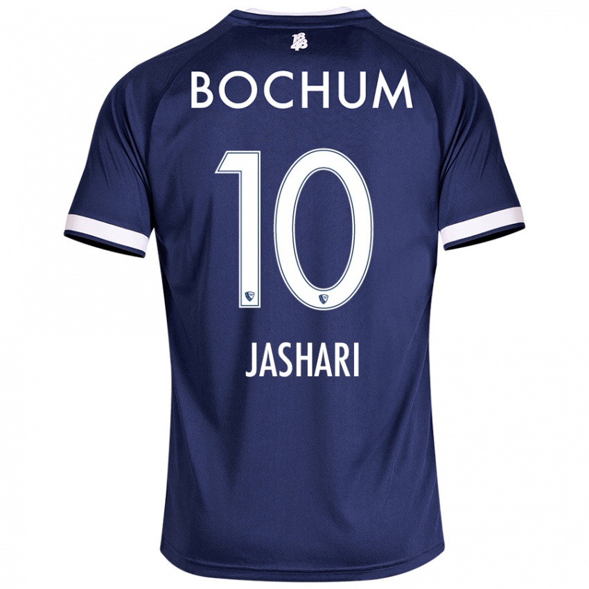 Niño Camiseta Lirim Jashari #10 Azul Oscuro 1ª Equipación 2024/25 La Camisa Perú