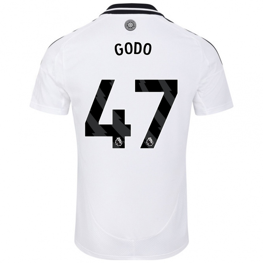 Niño Camiseta Martial Godo #47 Blanco 1ª Equipación 2024/25 La Camisa Perú