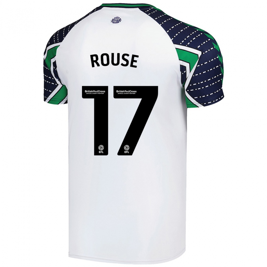 Niño Camiseta Mollie Rouse #17 Blanco 2ª Equipación 2024/25 La Camisa Perú