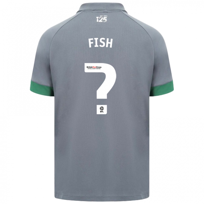 Niño Camiseta Will Fish #0 Gris Oscuro 2ª Equipación 2024/25 La Camisa Perú