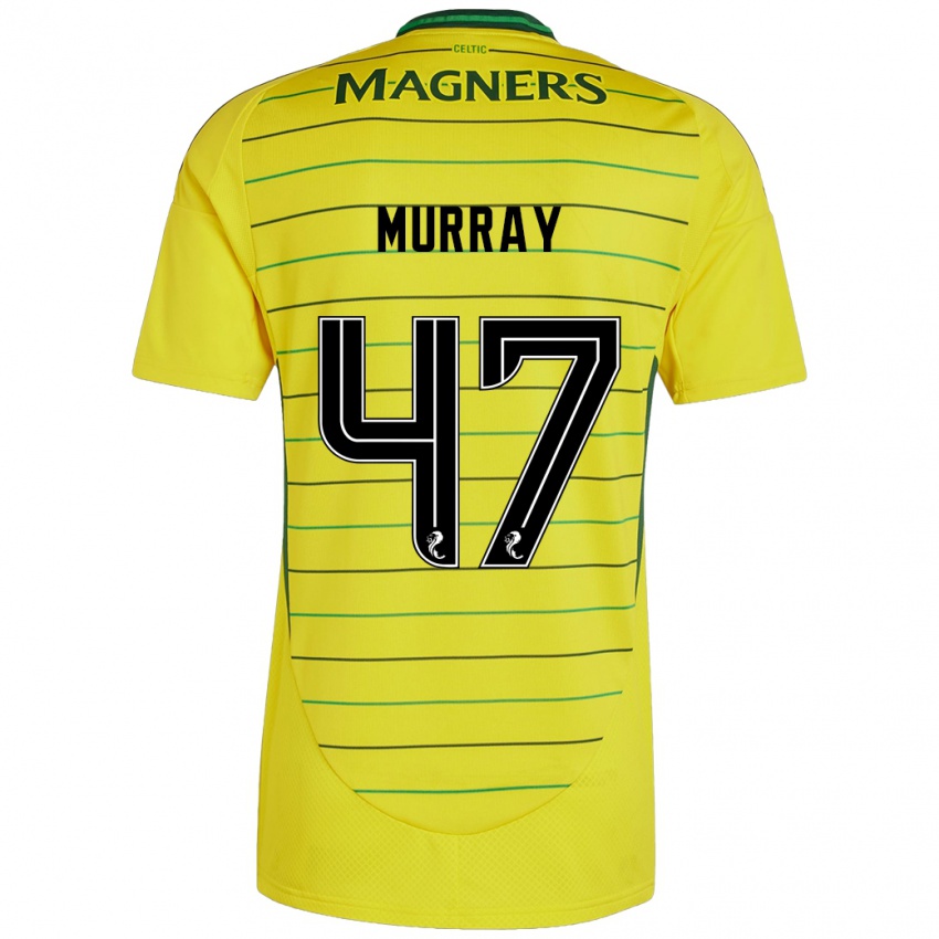 Niño Camiseta Dane Murray #47 Amarillo 2ª Equipación 2024/25 La Camisa Perú