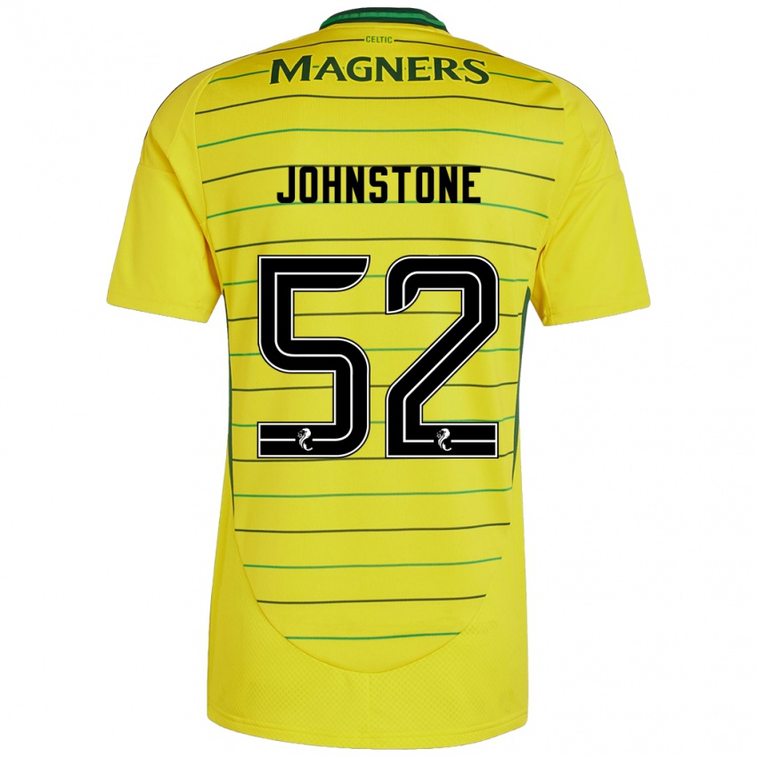 Niño Camiseta Rachael Johnstone #52 Amarillo 2ª Equipación 2024/25 La Camisa Perú