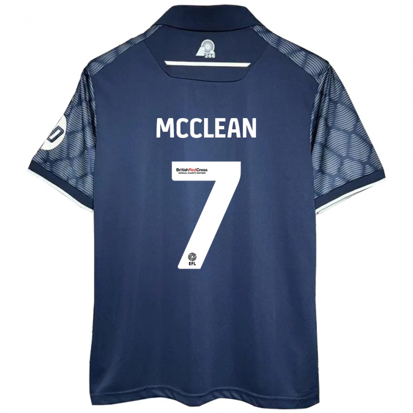 Niño Camiseta James Mcclean #7 Negro 2ª Equipación 2024/25 La Camisa Perú