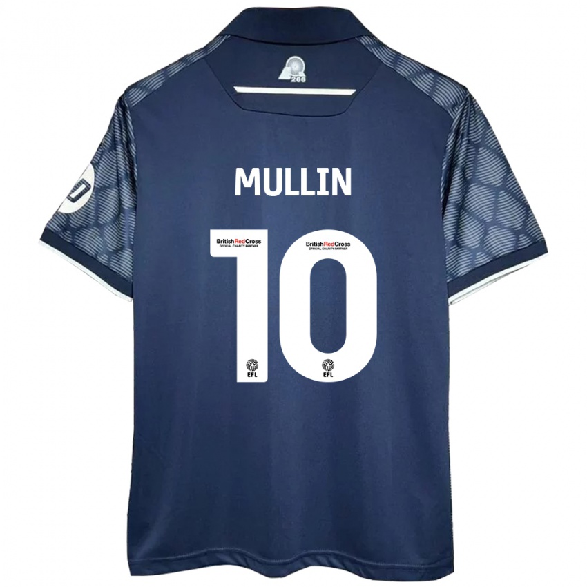 Niño Camiseta Paul Mullin #10 Negro 2ª Equipación 2024/25 La Camisa Perú