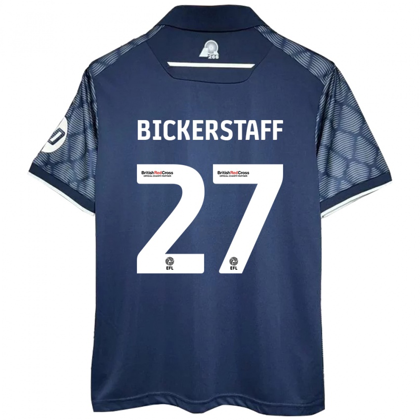 Niño Camiseta Jake Bickerstaff #27 Negro 2ª Equipación 2024/25 La Camisa Perú