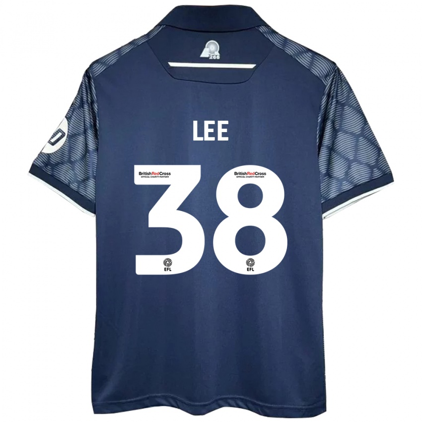 Niño Camiseta Elliot Lee #38 Negro 2ª Equipación 2024/25 La Camisa Perú