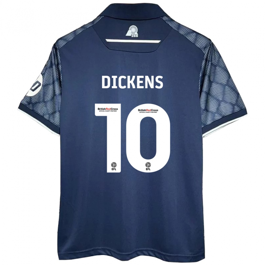 Niño Camiseta Tj Dickens #10 Negro 2ª Equipación 2024/25 La Camisa Perú