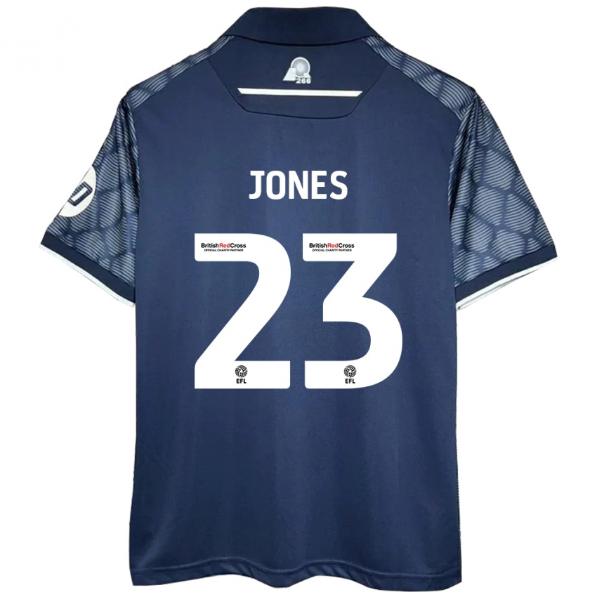 Niño Camiseta Ruby Jones #23 Negro 2ª Equipación 2024/25 La Camisa Perú