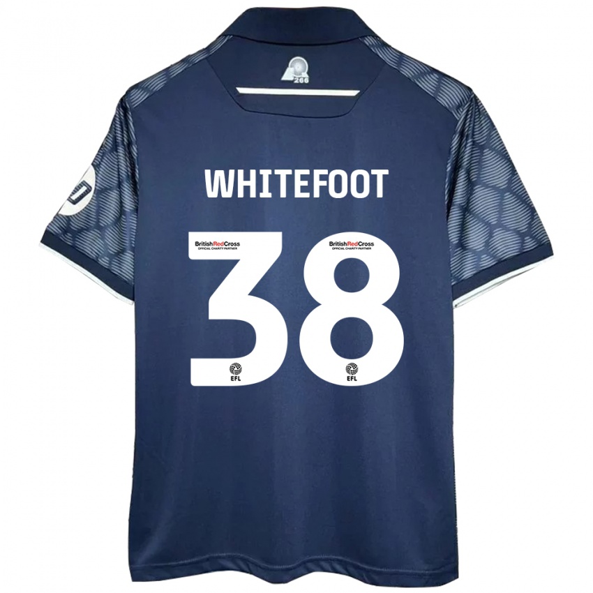 Niño Camiseta Lily Whitefoot #38 Negro 2ª Equipación 2024/25 La Camisa Perú