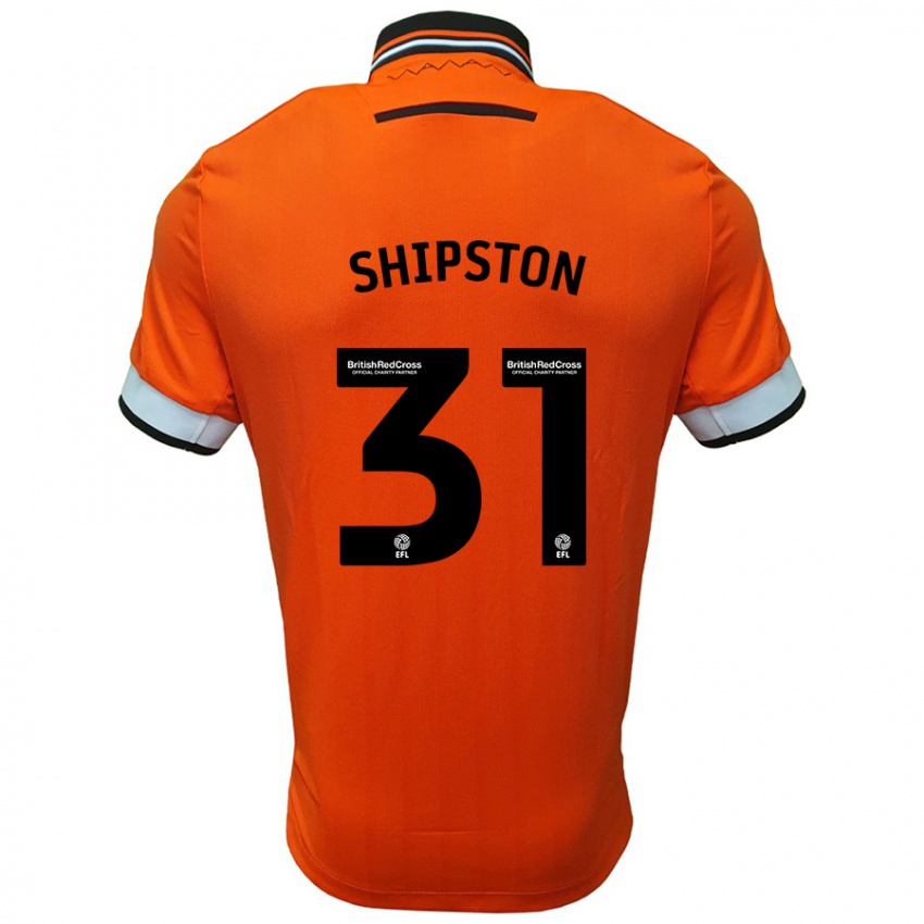 Niño Camiseta Rio Shipston #31 Naranja Blanco 2ª Equipación 2024/25 La Camisa Perú