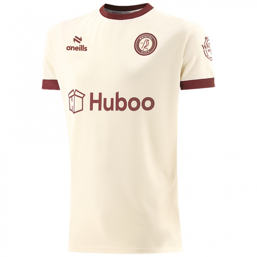 Niño Camiseta Mark Sykes #17 Crema Blanco 2ª Equipación 2024/25 La Camisa Perú