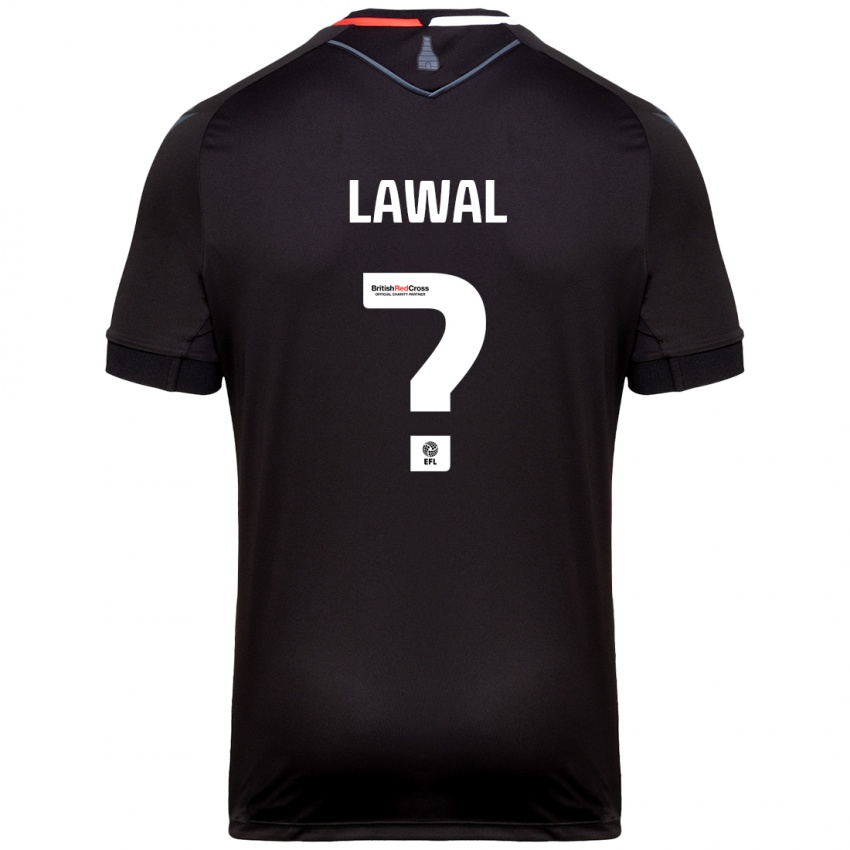 Niño Camiseta Bosun Lawal #0 Negro 2ª Equipación 2024/25 La Camisa Perú