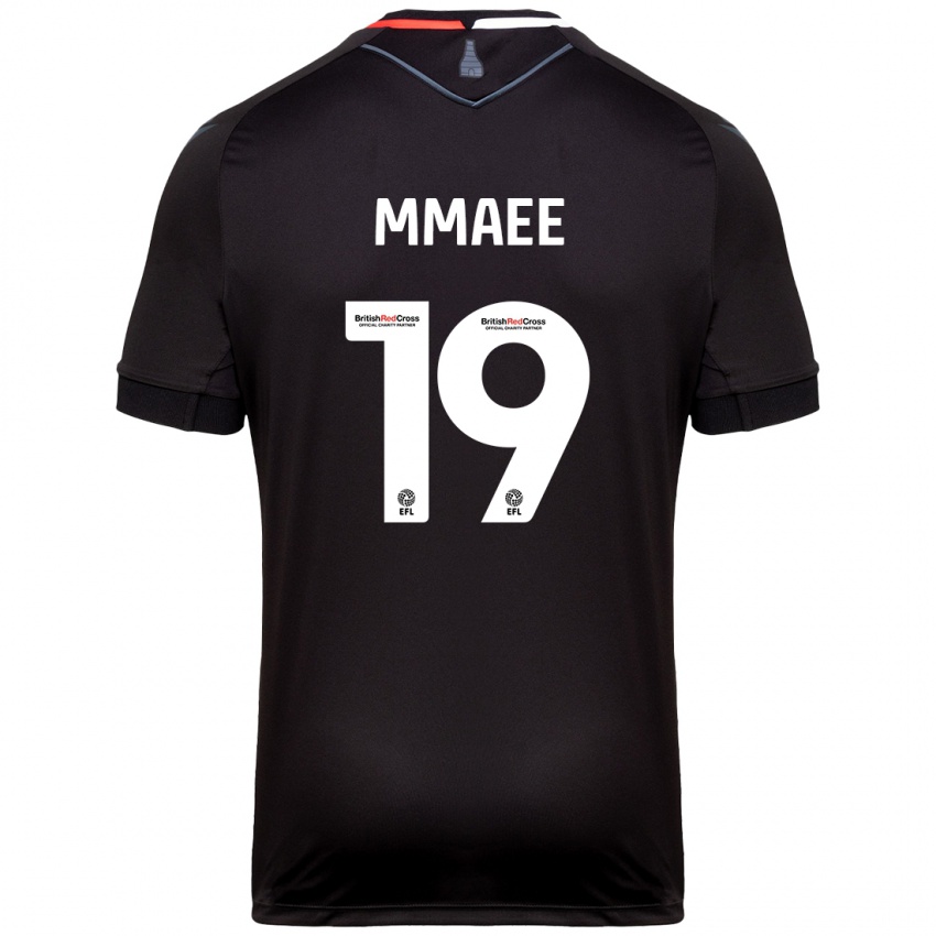 Niño Camiseta Ryan Mmaee #19 Negro 2ª Equipación 2024/25 La Camisa Perú