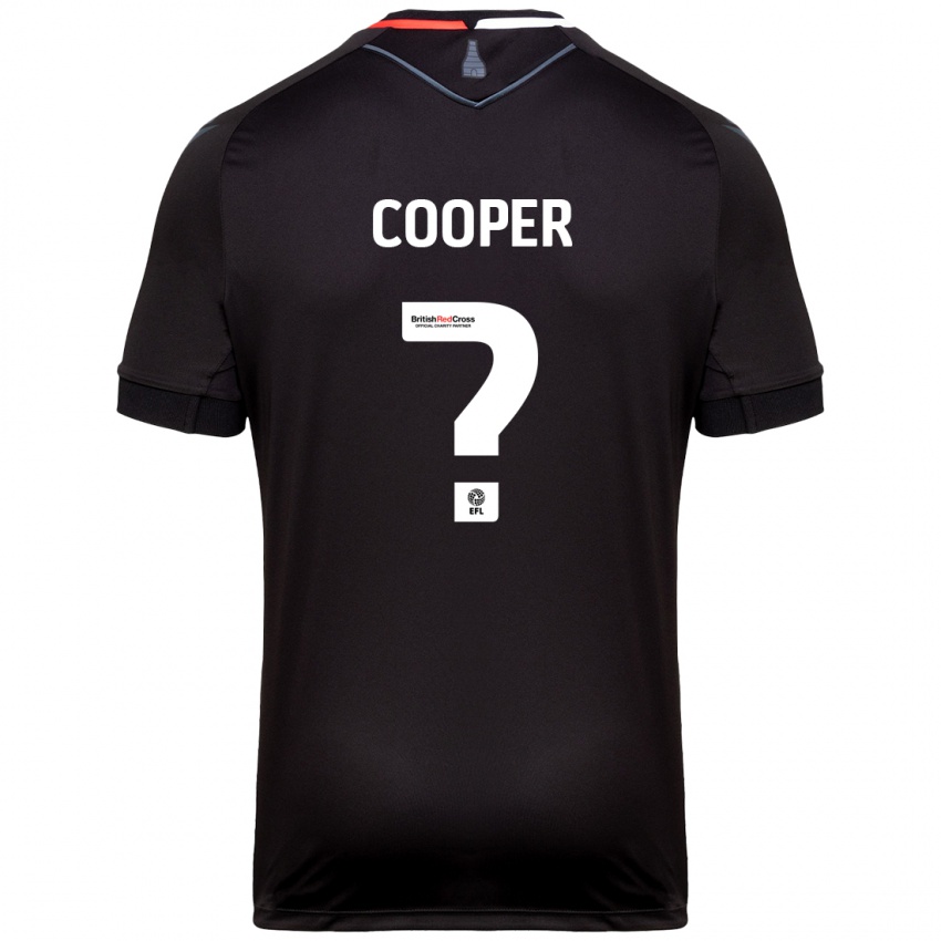 Niño Camiseta Noah Cooper #0 Negro 2ª Equipación 2024/25 La Camisa Perú