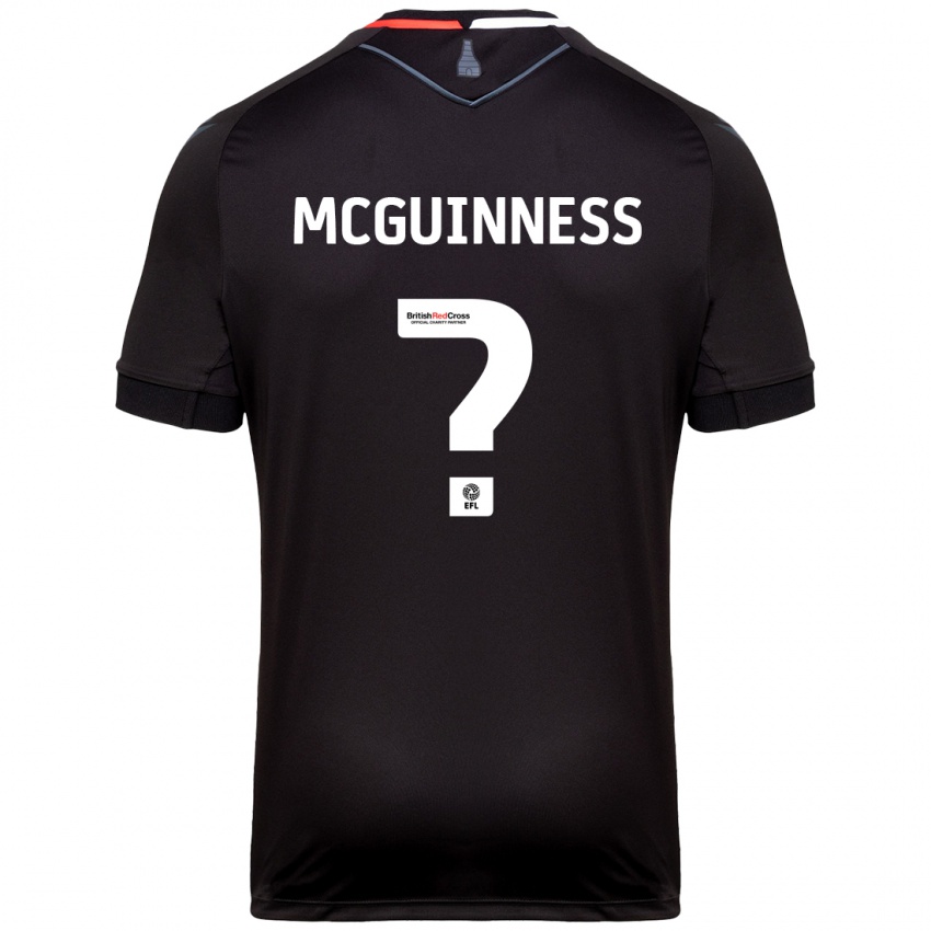 Niño Camiseta Dara Mcguinness #0 Negro 2ª Equipación 2024/25 La Camisa Perú