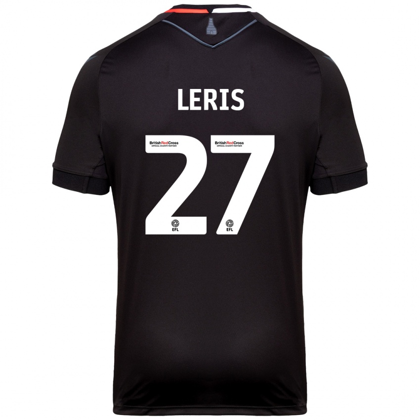 Niño Camiseta Mehdi Léris #27 Negro 2ª Equipación 2024/25 La Camisa Perú