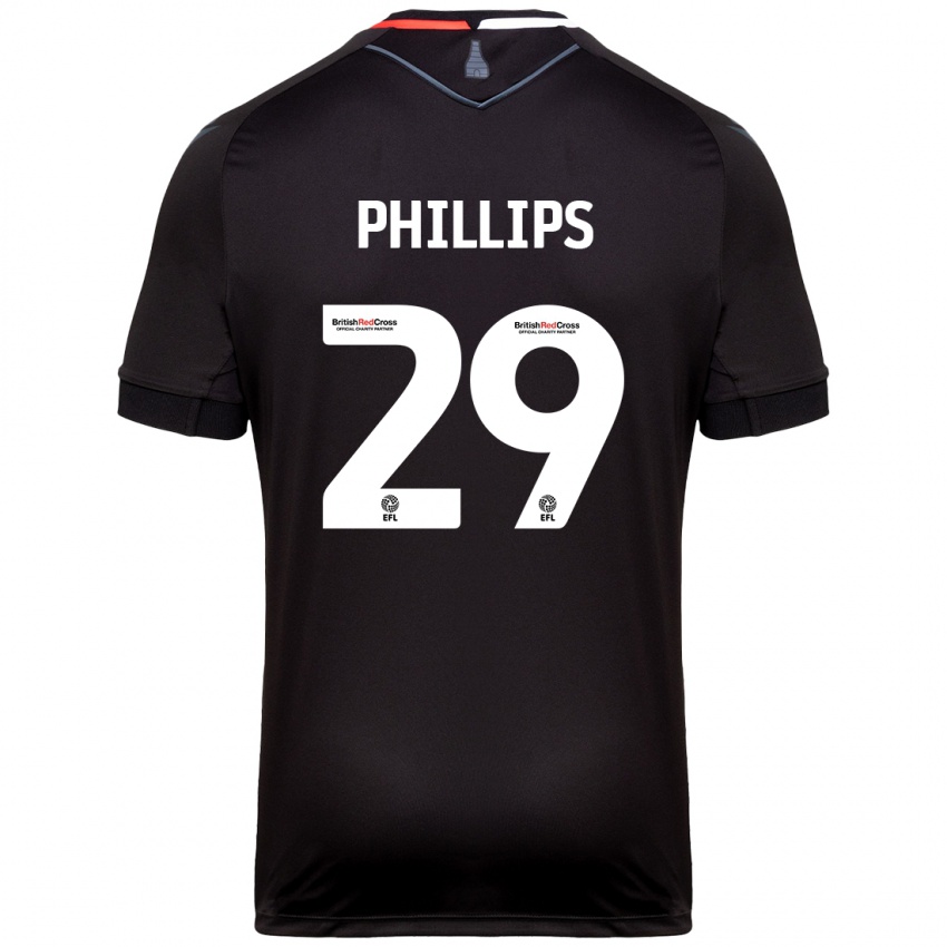 Niño Camiseta D'margio Wright-Phillips #29 Negro 2ª Equipación 2024/25 La Camisa Perú