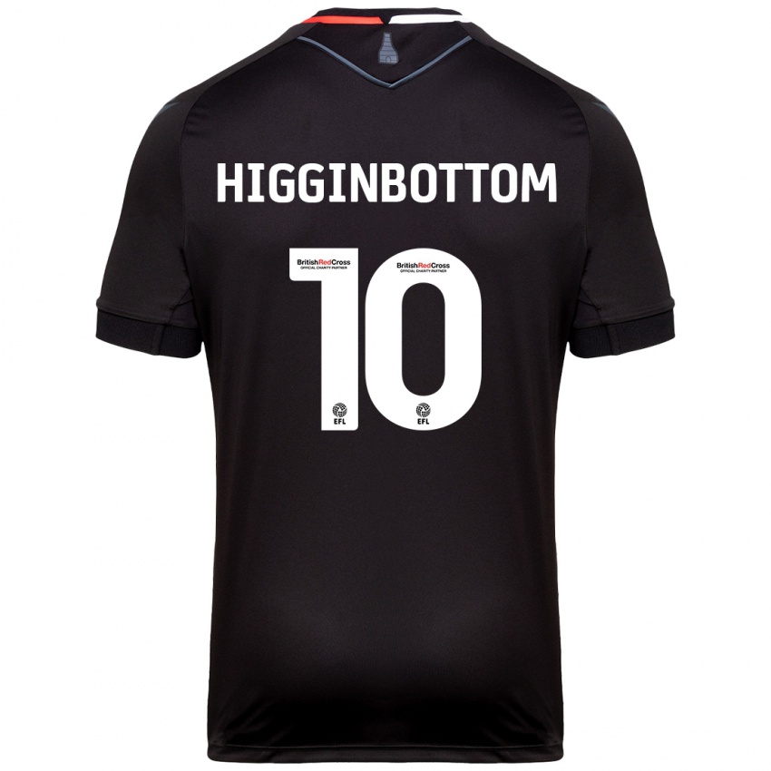 Niño Camiseta Alice Higginbottom #10 Negro 2ª Equipación 2024/25 La Camisa Perú