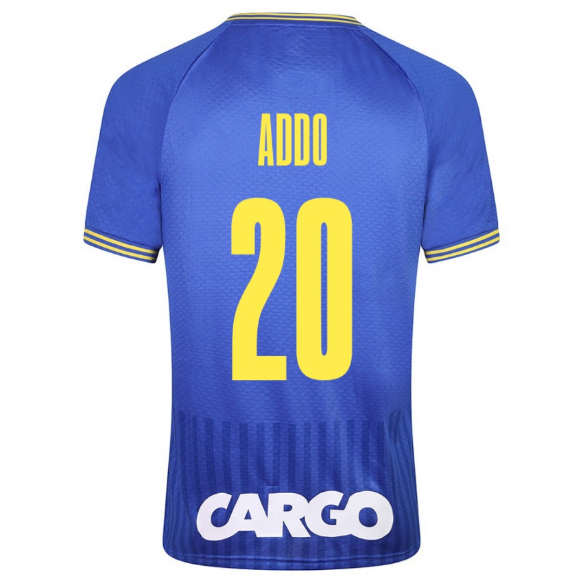 Niño Camiseta Henry Addo #20 Blanco 2ª Equipación 2024/25 La Camisa Perú