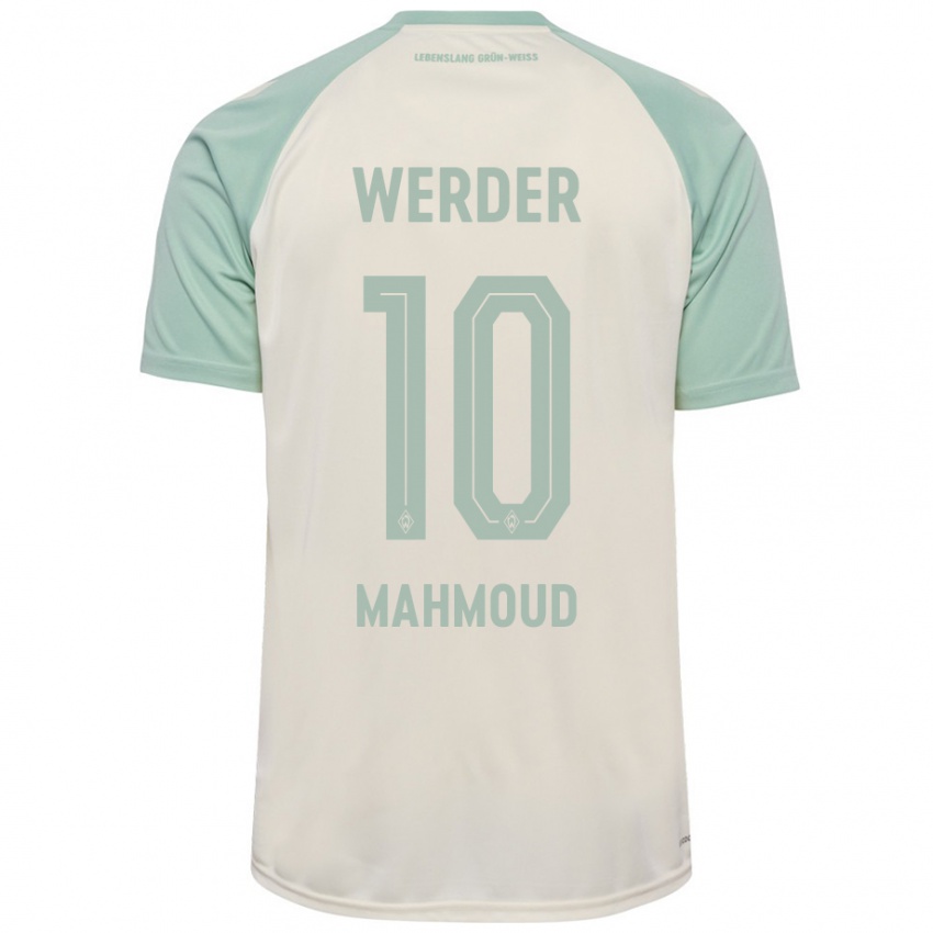 Niño Camiseta Tuana Mahmoud #10 Blanquecino Verde Claro 2ª Equipación 2024/25 La Camisa Perú