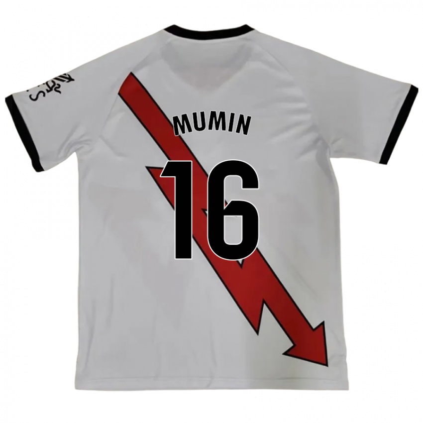 Niño Camiseta Abdul Mumin #16 Rojo 2ª Equipación 2024/25 La Camisa Perú