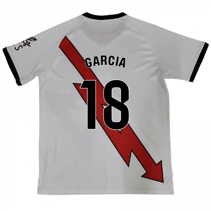 Niño Camiseta Álvaro García #18 Rojo 2ª Equipación 2024/25 La Camisa Perú