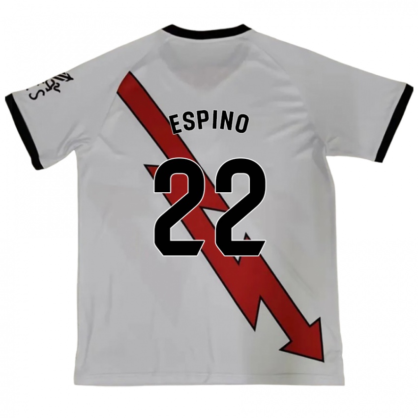 Niño Camiseta Alfonso Espino #22 Rojo 2ª Equipación 2024/25 La Camisa Perú