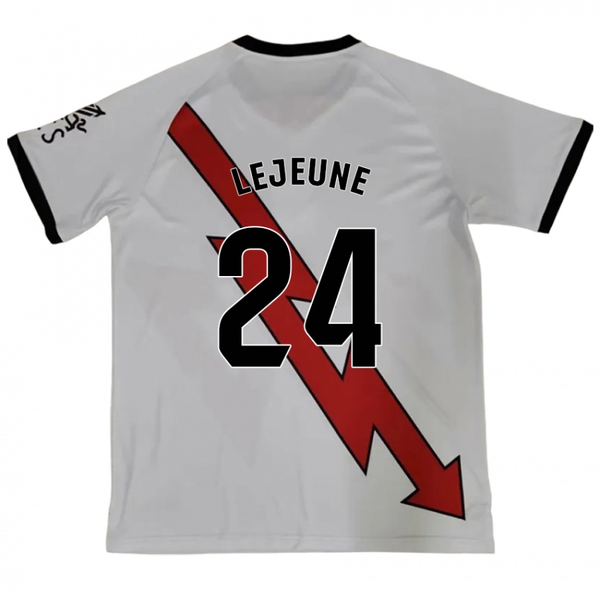 Niño Camiseta Florian Lejeune #24 Rojo 2ª Equipación 2024/25 La Camisa Perú