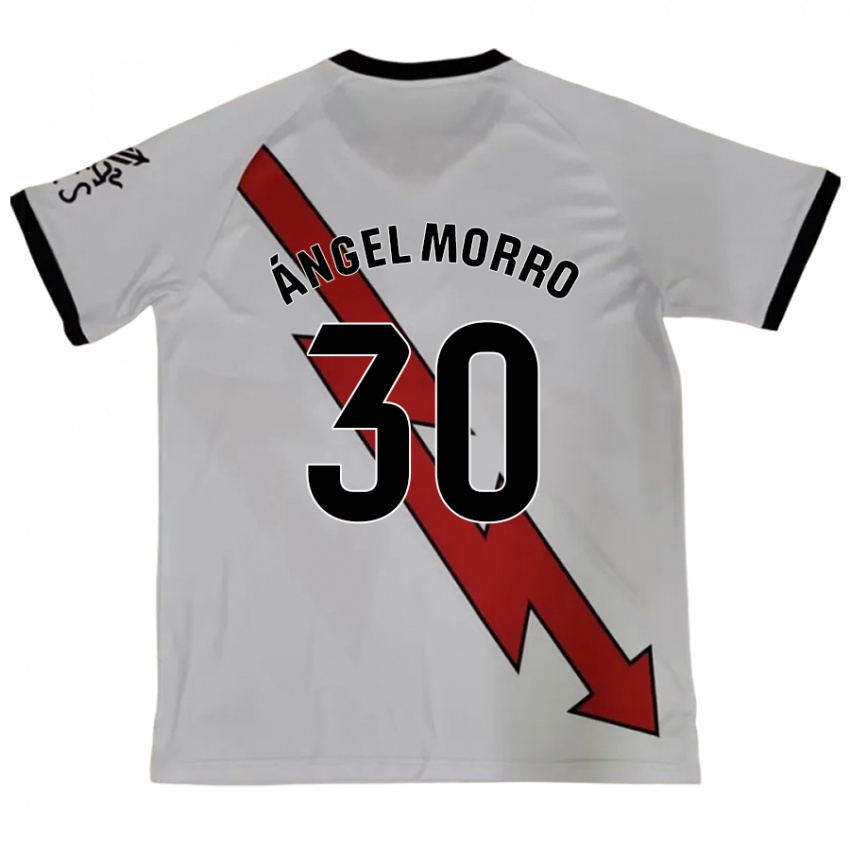 Niño Camiseta Miguel Ángel Morro #30 Rojo 2ª Equipación 2024/25 La Camisa Perú