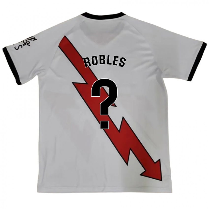 Niño Camiseta Diego Robles #0 Rojo 2ª Equipación 2024/25 La Camisa Perú