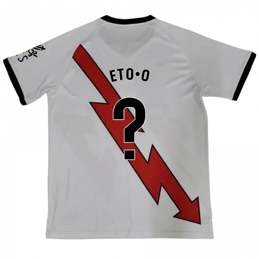 Niño Camiseta Etienne Eto'o #0 Rojo 2ª Equipación 2024/25 La Camisa Perú