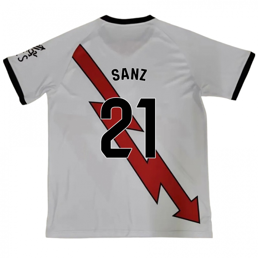 Niño Camiseta Luismi Sanz #21 Rojo 2ª Equipación 2024/25 La Camisa Perú