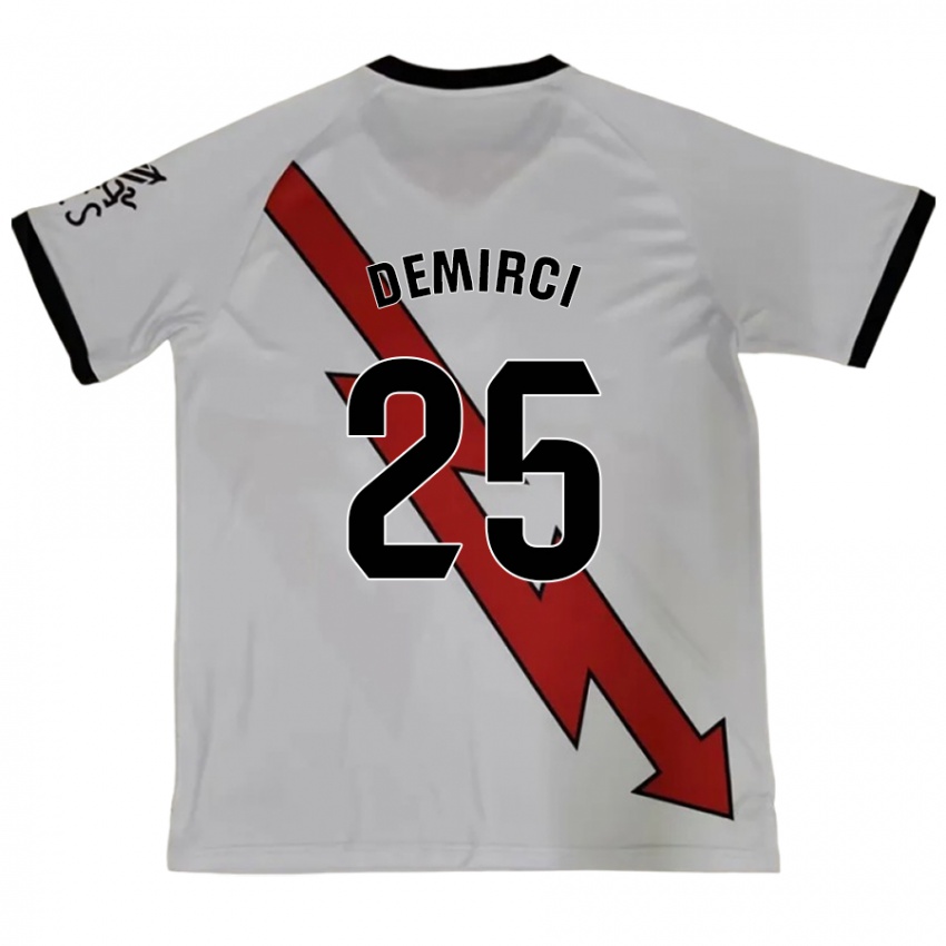 Niño Camiseta Mert Demirci #25 Rojo 2ª Equipación 2024/25 La Camisa Perú