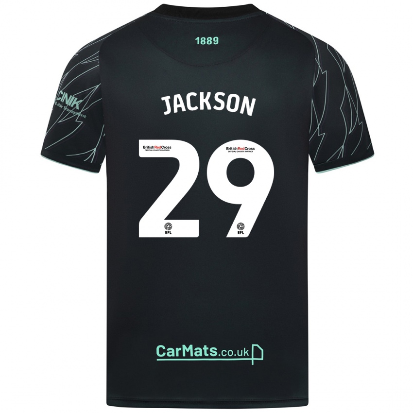 Niño Camiseta Fallon Olivia Connolly-Jackson #29 Negro Verde 2ª Equipación 2024/25 La Camisa Perú