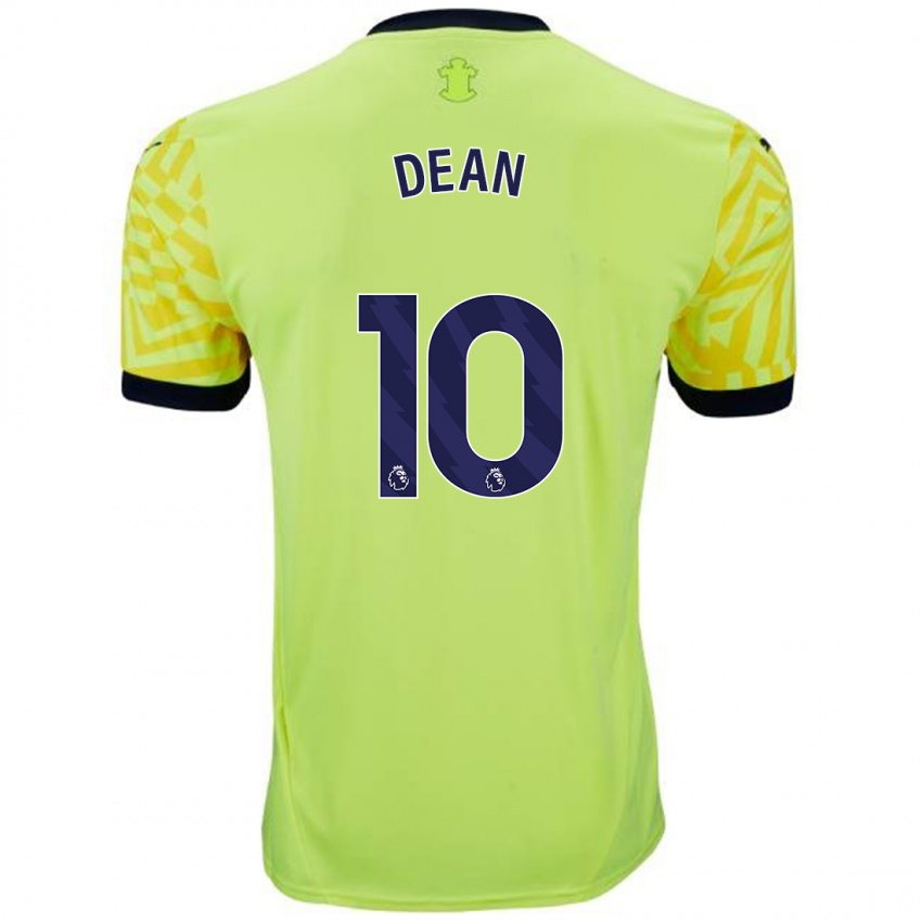 Niño Camiseta Rianna Dean #10 Amarillo 2ª Equipación 2024/25 La Camisa Perú