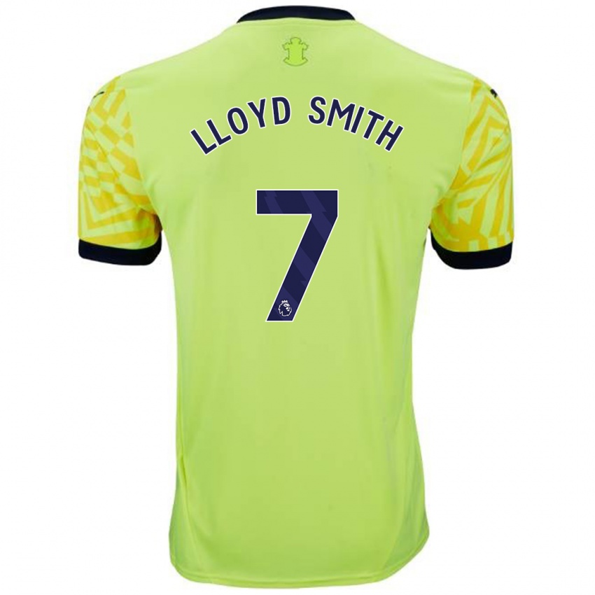 Niño Camiseta Lexi Lloyd-Smith #7 Amarillo 2ª Equipación 2024/25 La Camisa Perú