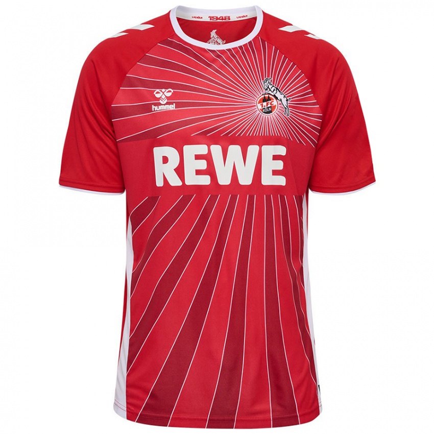 Niño Camiseta Finn Gromzick #0 Rojo Blanco 2ª Equipación 2024/25 La Camisa Perú